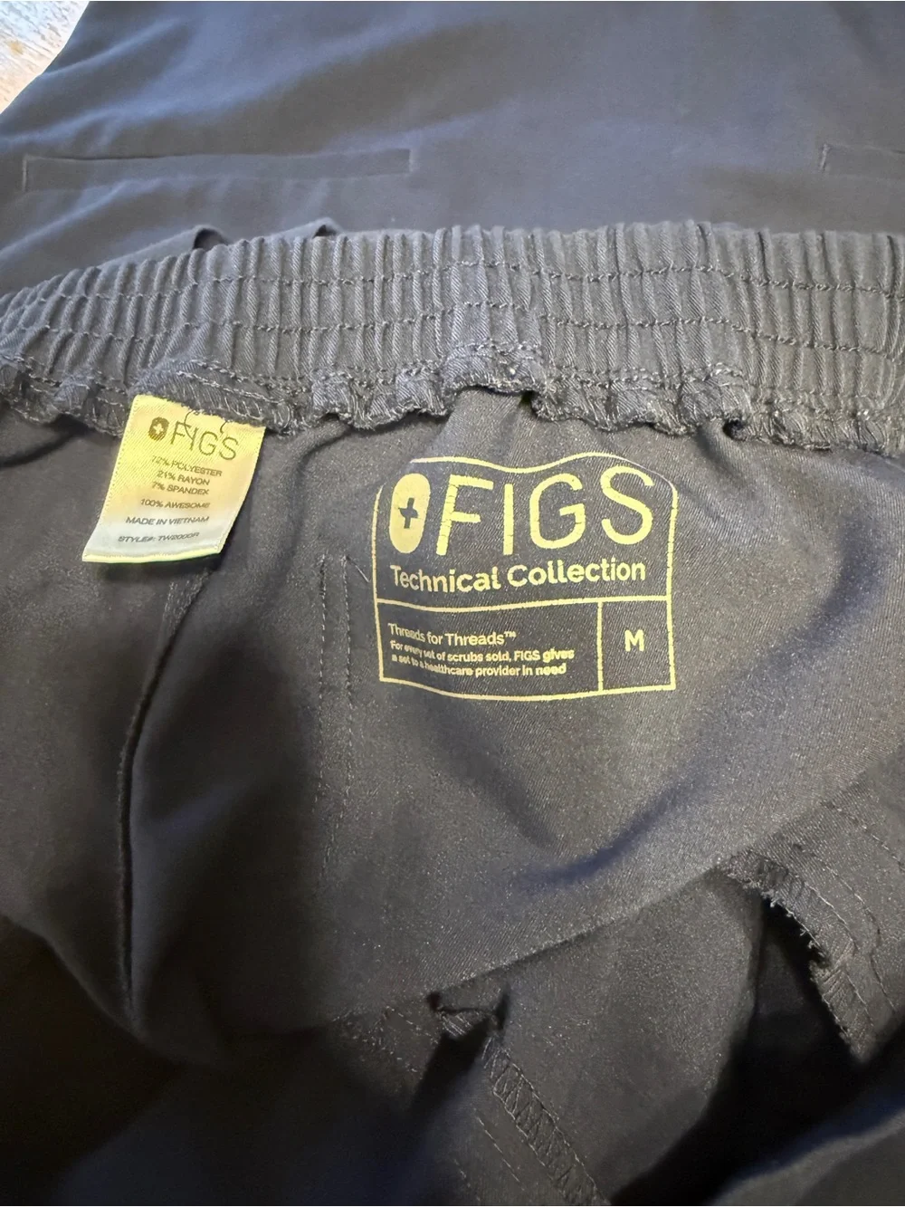 Figs Navy Jogger Scrub Pants
